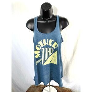 Mother Road Brewing Co Tank Top Bella+Canvas M Blue